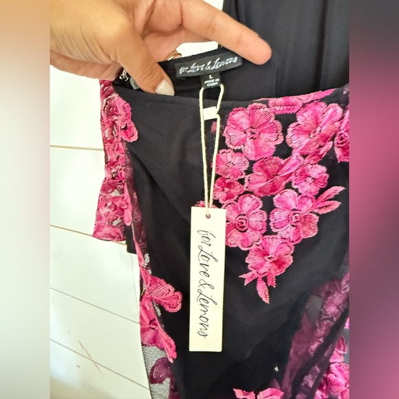 For Love and Lemons Temecula Cut Out Embroidered Lace Maxi Dress - Picture 12 of 15